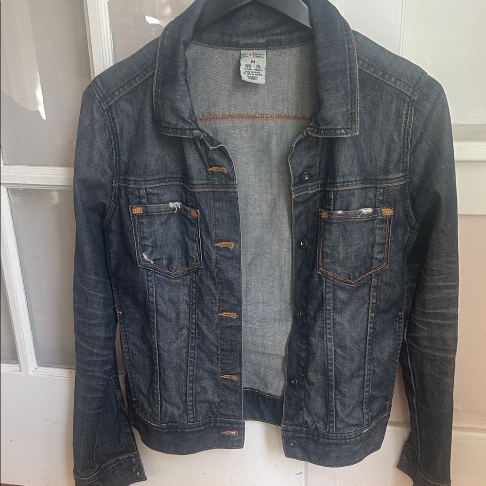 Dark Blue Denim Jacket